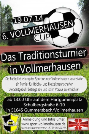 Quelle: Sportfreunde Vollmerhausen