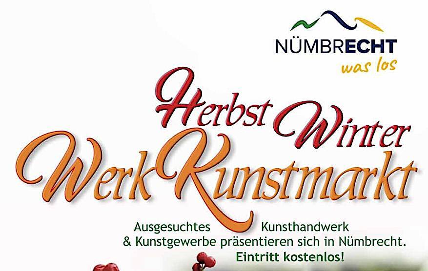 Herbst-Winter-Werkkunstmarkt in Nümbrecht